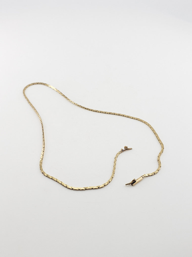Flat Triangle Link Chain