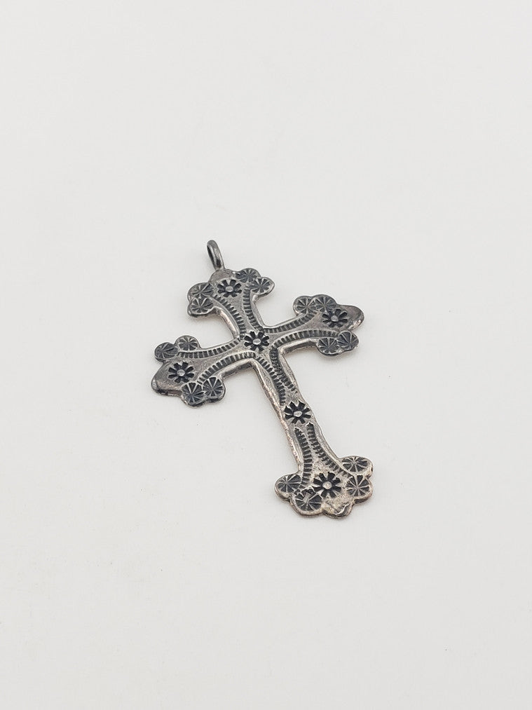 SS Cross Pendant #8