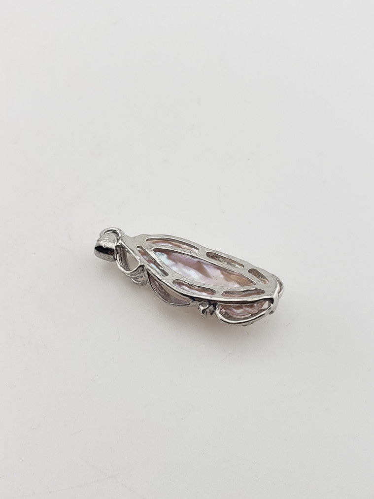 SS Pearl Pendant