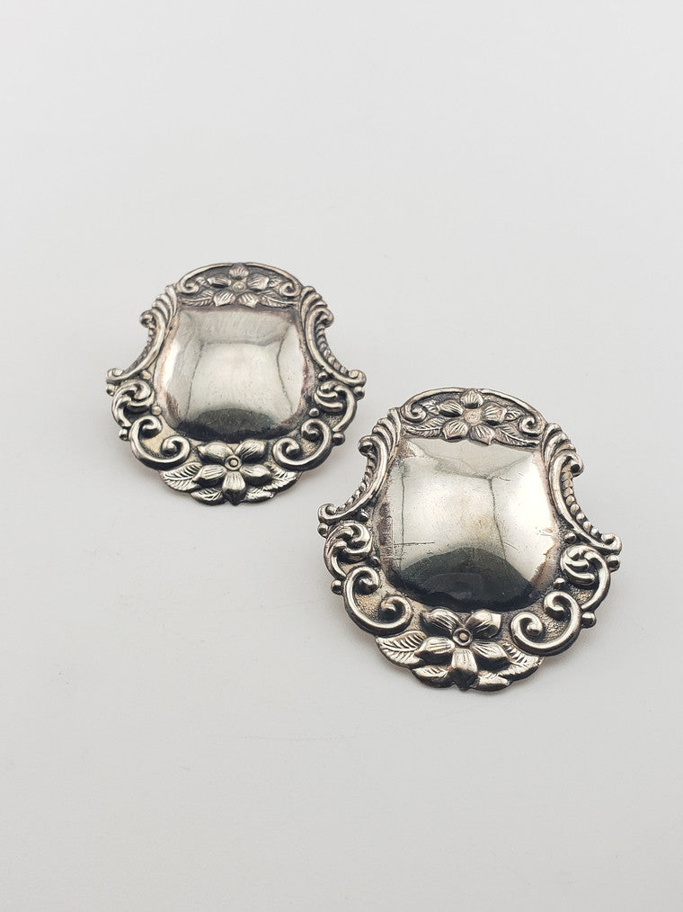 SS Rococo Design Earrings