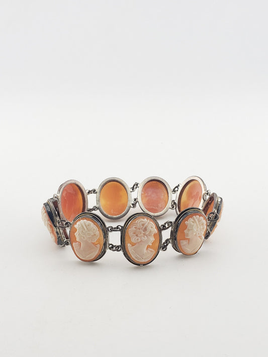 SS Flex Cameo Bracelet