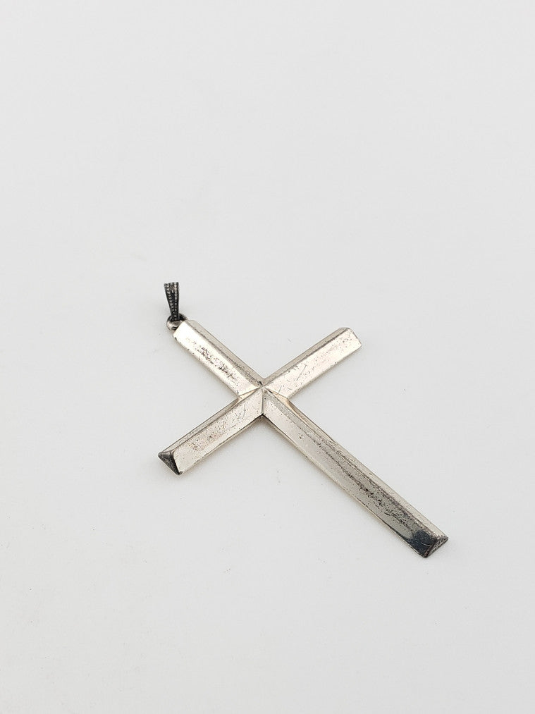 SS Cross Pendant #10
