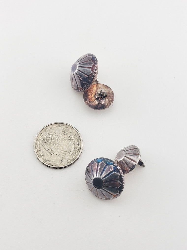 SS Double Basket Drop Earrings