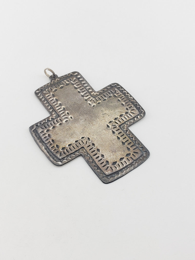 SS Cross Pendant #12