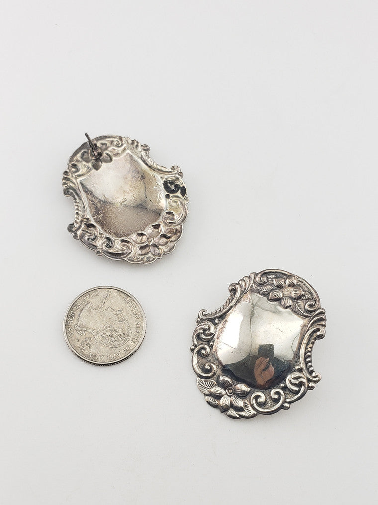 SS Rococo Design Earrings