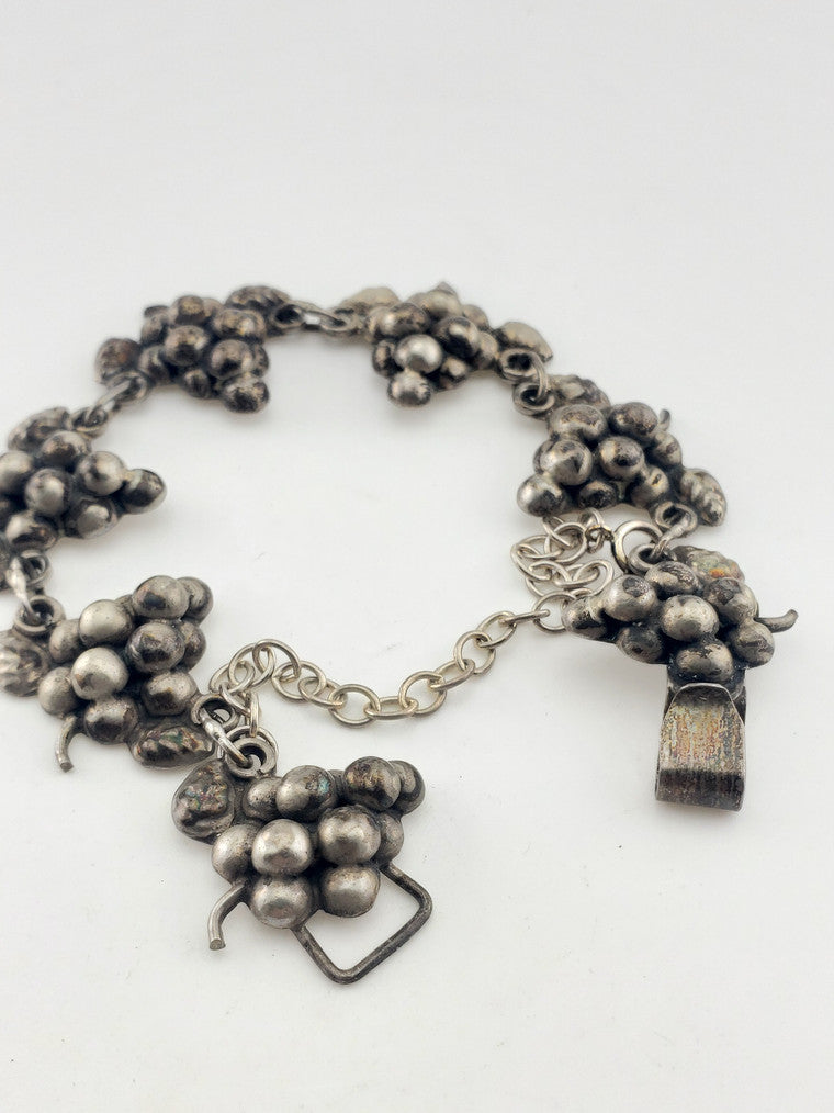 SS Grape Cluster Bracelet