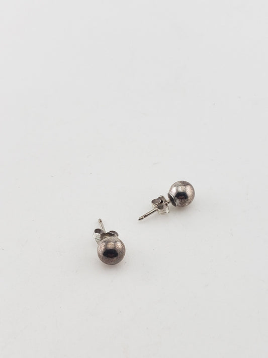 SS 6mm Ball Stud Earrings