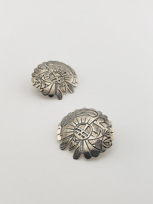 SS “Good Luck” Symbol Earrings