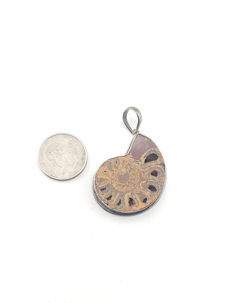 SS Ammonite Pendant