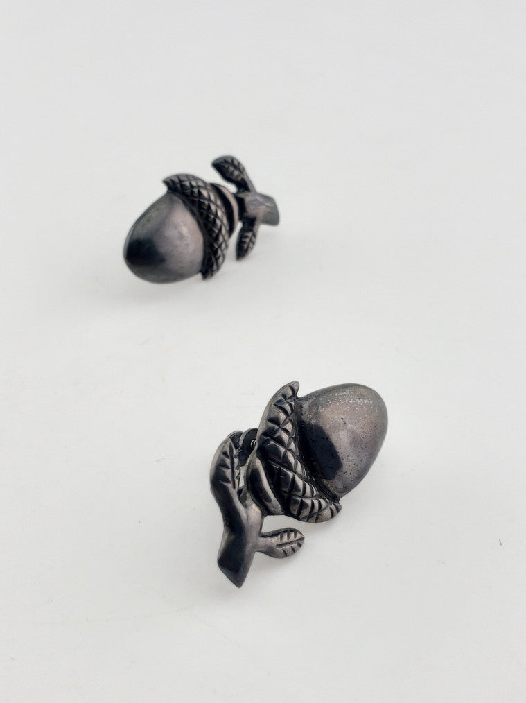 SS Acorn Shape Earrings