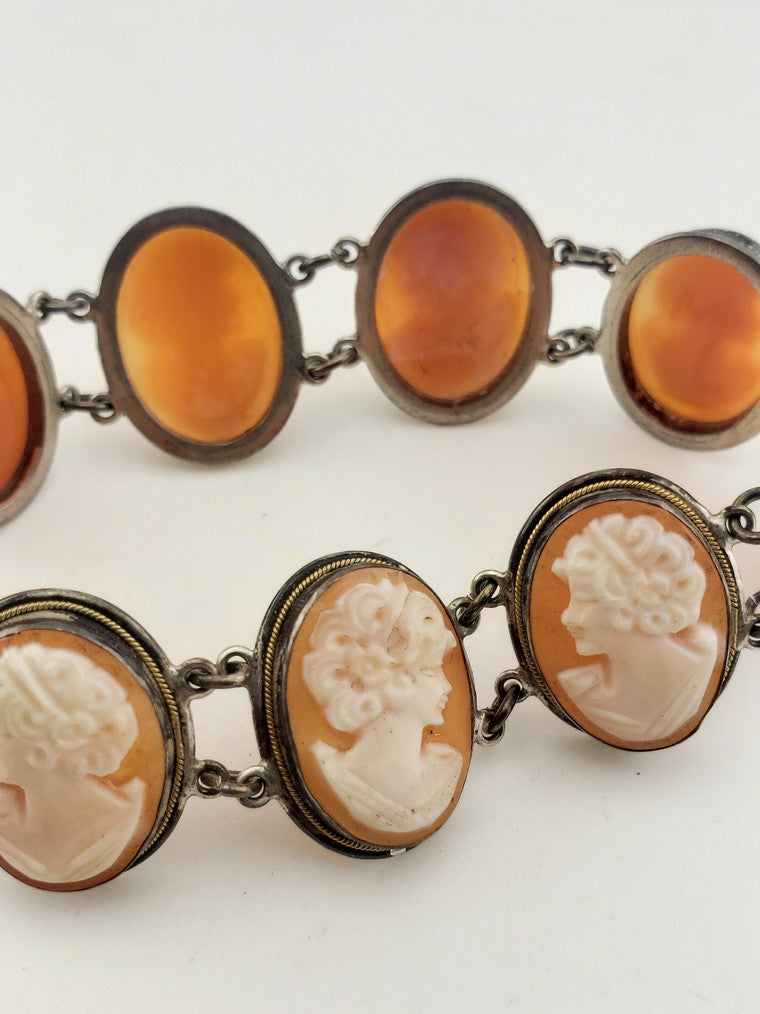 SS Flex Cameo Bracelet