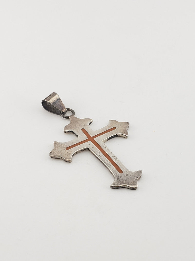 SS Cross Pendant #6