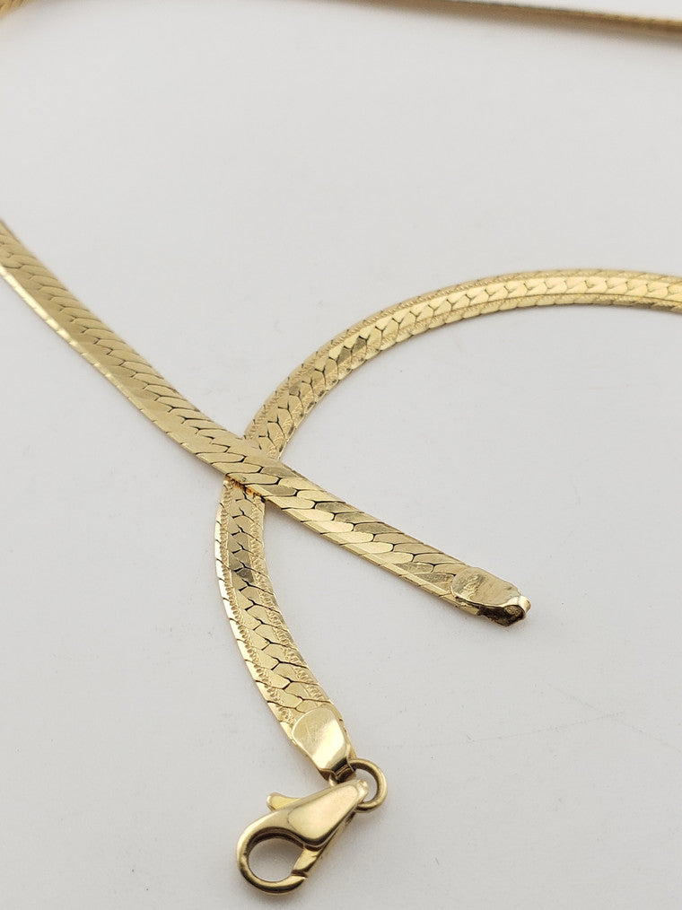 Herringbone Chain Necklace