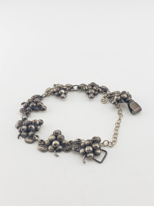 SS Grape Cluster Bracelet