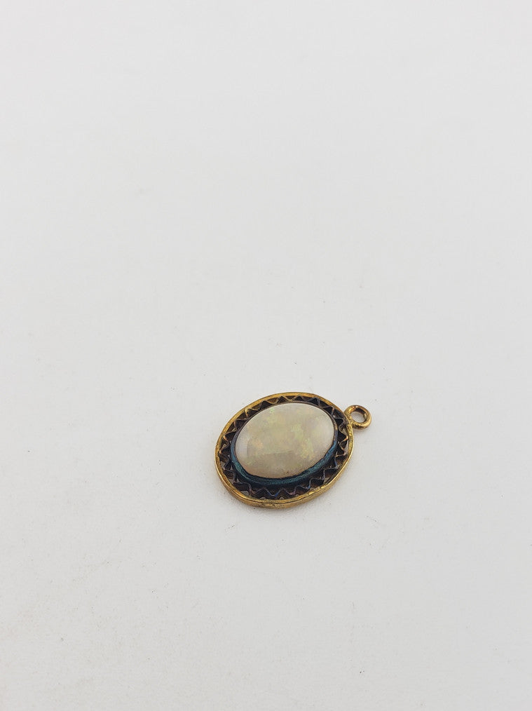Silver Opal Pendant
