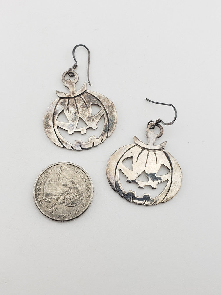 SS Jack-O-Lantern Earrings
