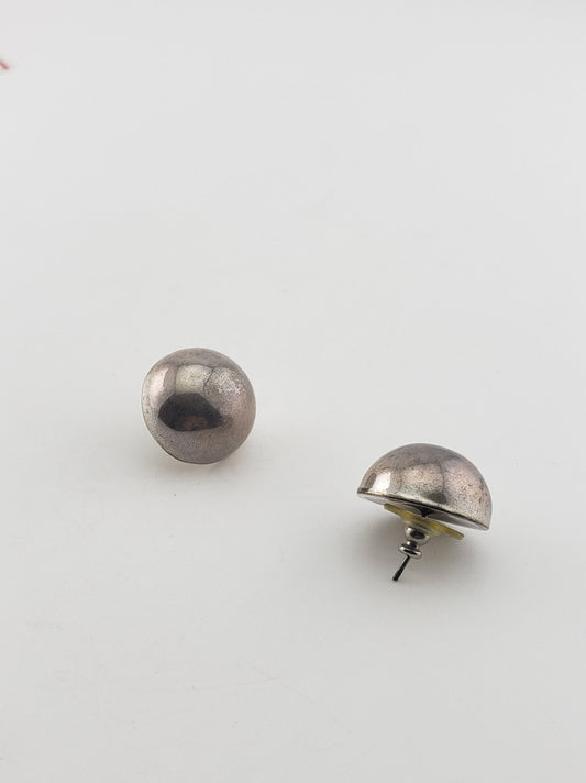SS 1/2 Ball Earrings