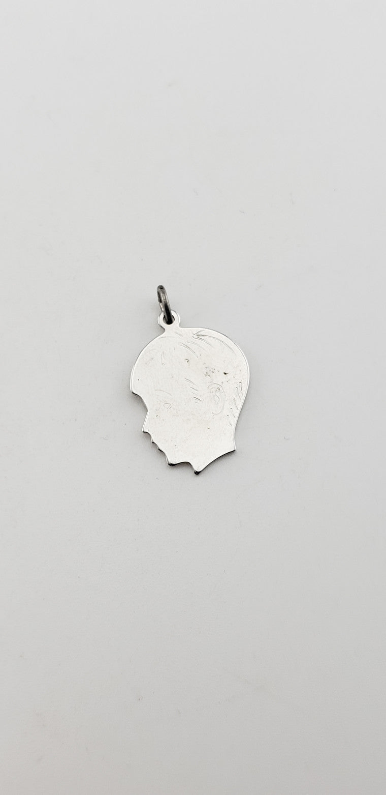 SS Boy Head Charm