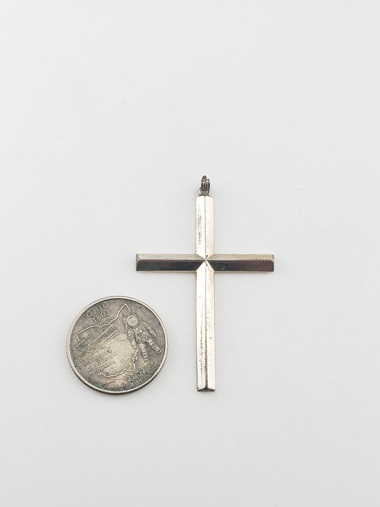 SS Cross Pendant #10
