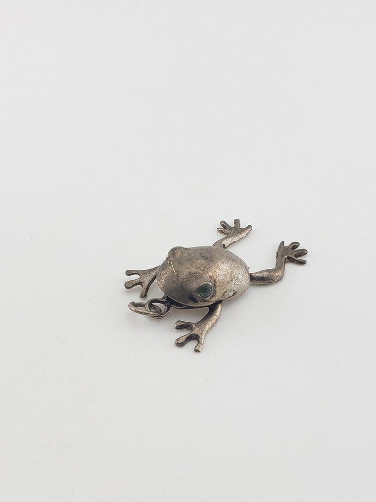 SS Moving Frog Pendant