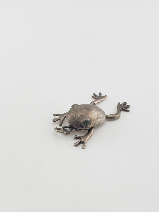 SS Moving Frog Pendant