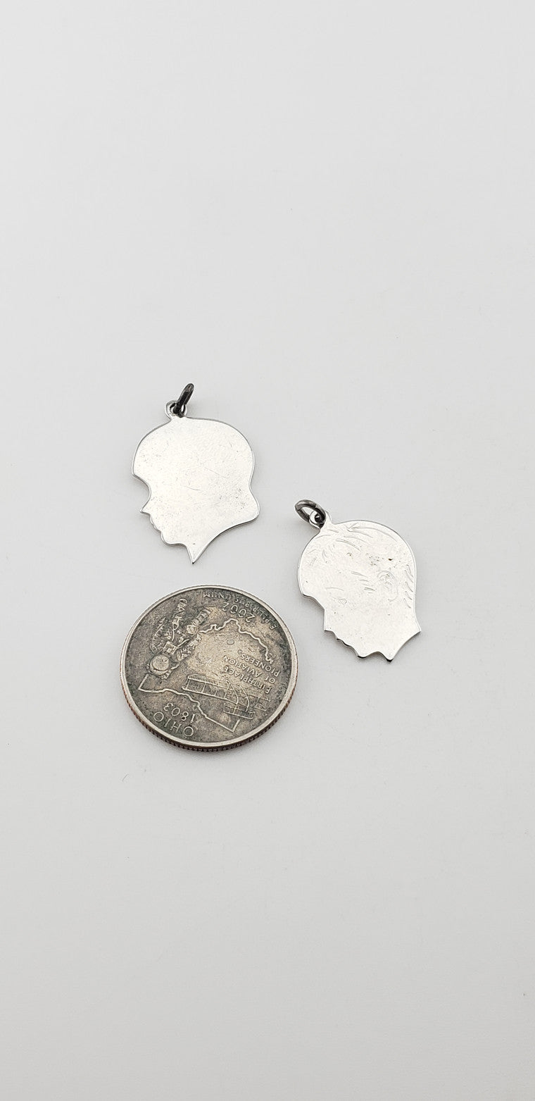 SS Boy Head Charm
