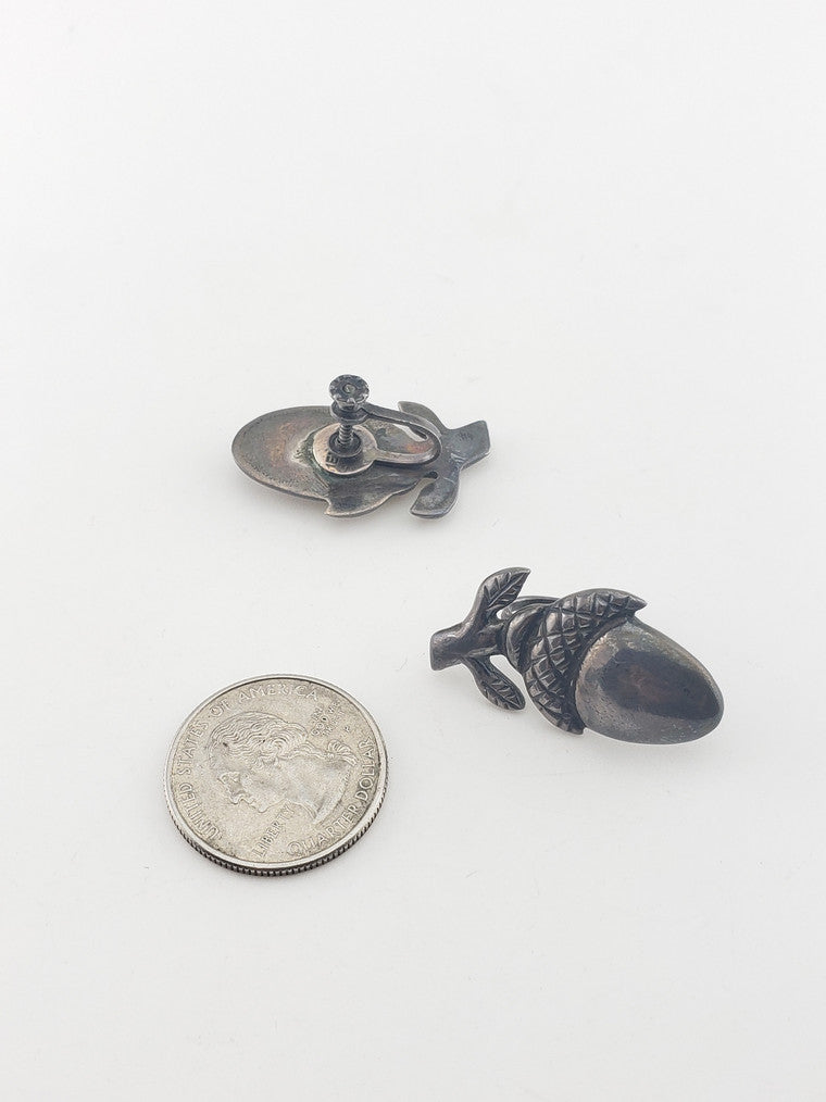 SS Acorn Shape Earrings