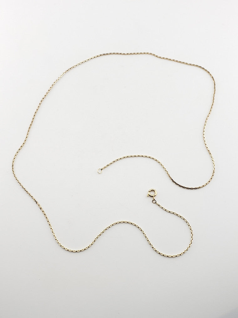 14K Fancy Link Chain Necklace