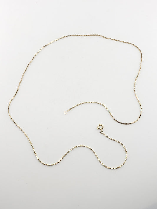 14K Fancy Link Chain Necklace
