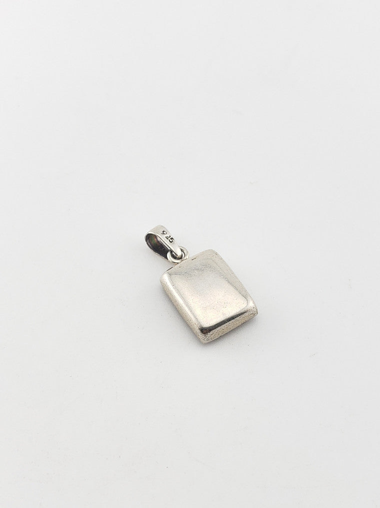Mini SS Floral Rose Pendant