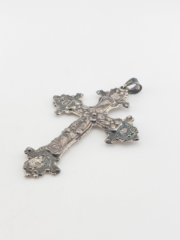SS Cross Pendant #15