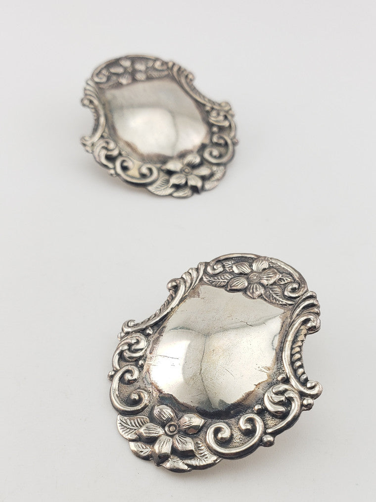 SS Rococo Design Earrings