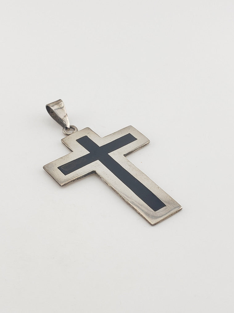 SS Cross Pendant #4