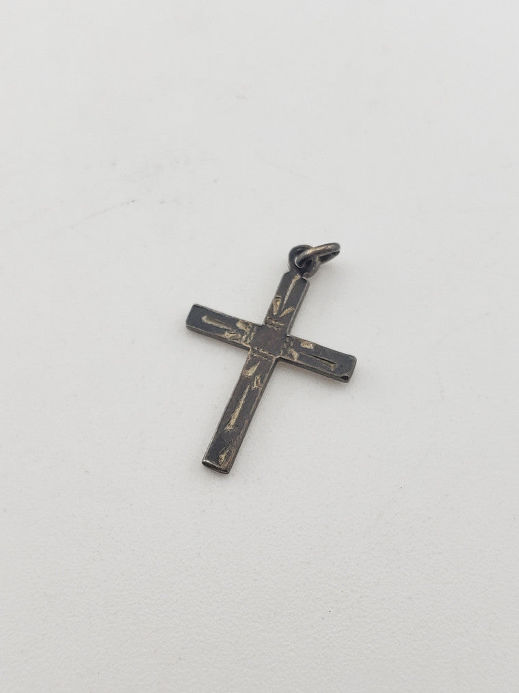 SS Cross Pendant #9