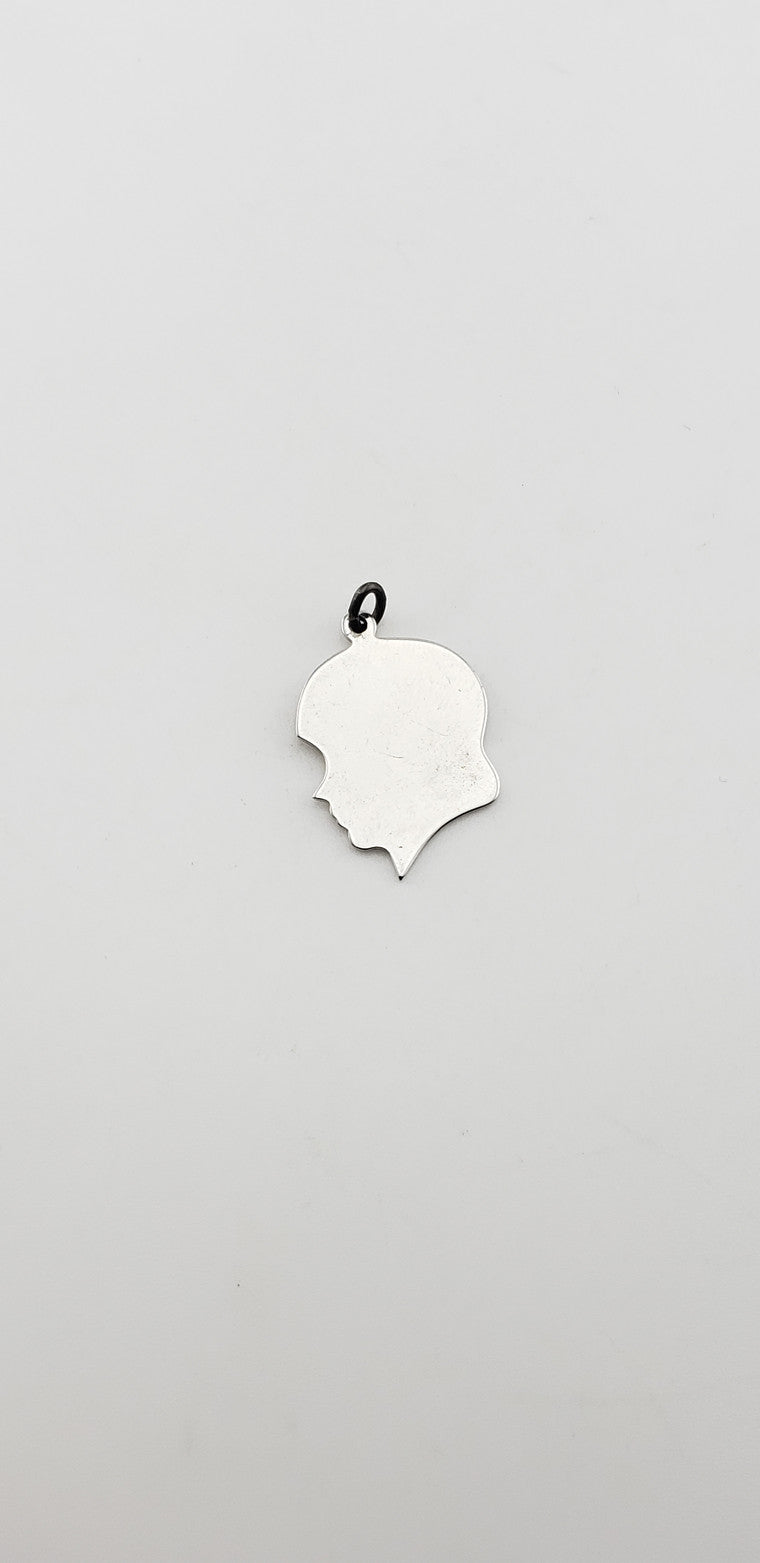 SS Boy Head Charm