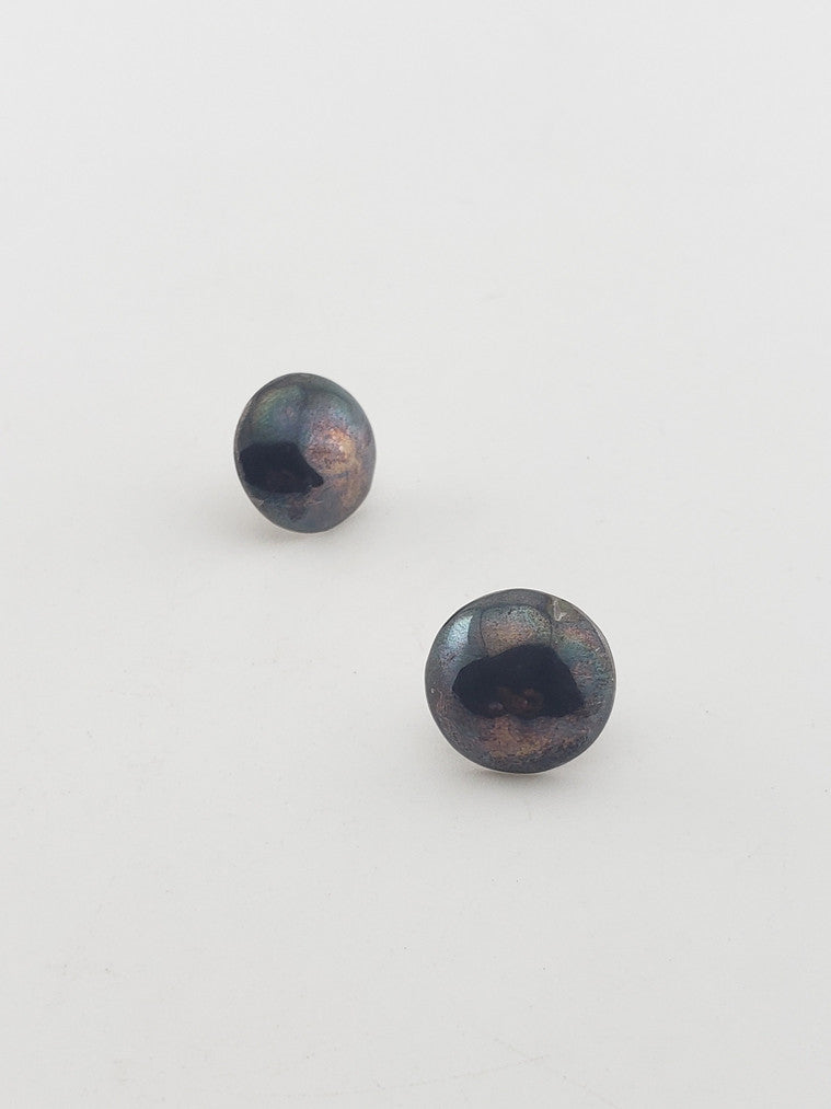 Old Sterling Studs w/14k Posts