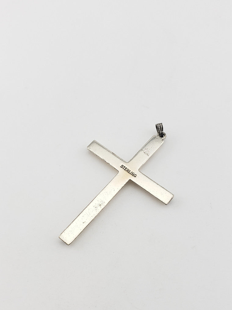 SS Cross Pendant #10