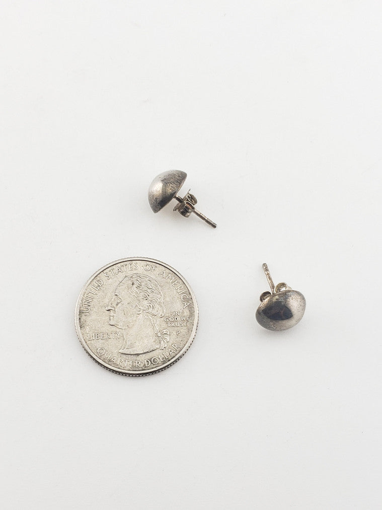 SS 1/2 Ball Earrings