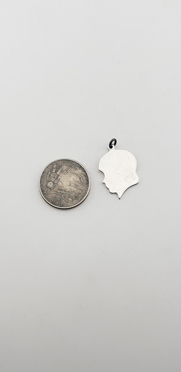 SS Boy Head Charm