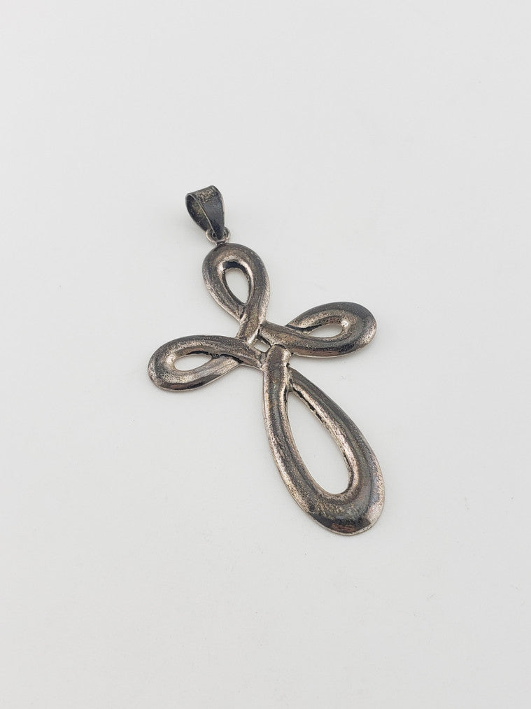 SS Cross Pendant #13