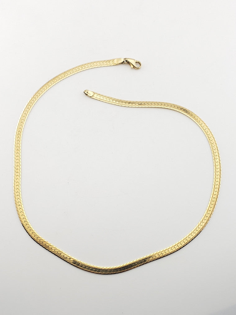 Herringbone Chain Necklace