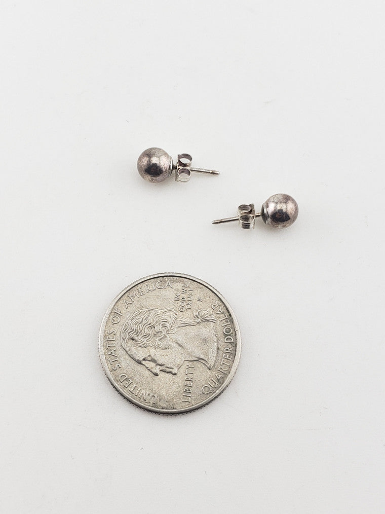 SS 6mm Ball Stud Earrings