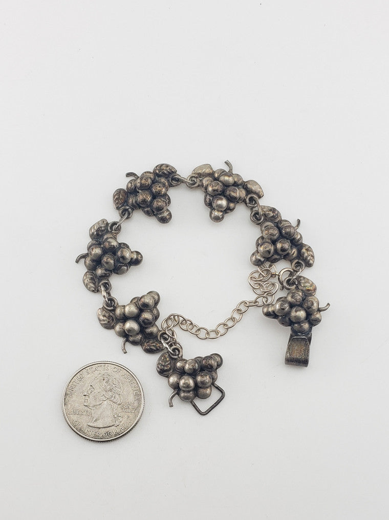SS Grape Cluster Bracelet