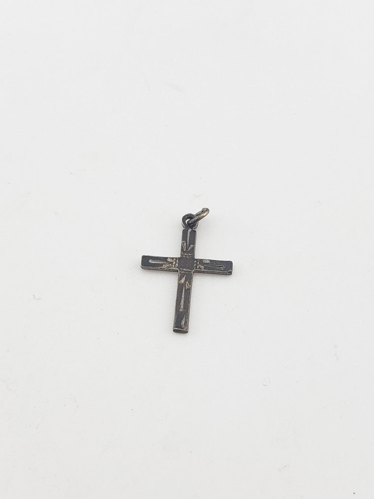 SS Cross Pendant #9