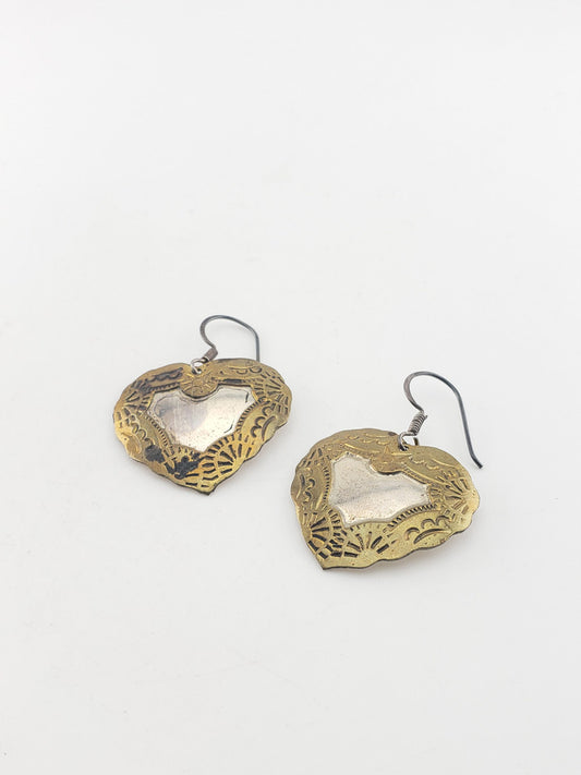 Ss Heart Earrings #3